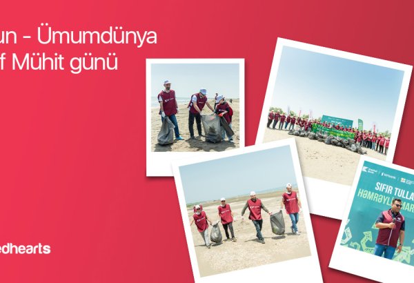 Növbəti “Sıfır Tullantı” həmrəylik marafonu 5 İyun – Ümumdünya Ətraf Mühit Gününə həsr olunub