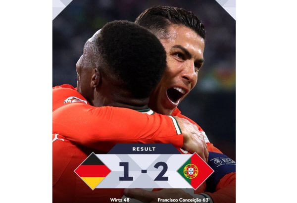 Portuqaliya millisi finala yüksəlib - UEFA Millətlər Liqası