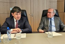Komitə sədri Belçikada diaspor təşkilatlarının rəhbərləri ilə görüşüb (FOTO)
