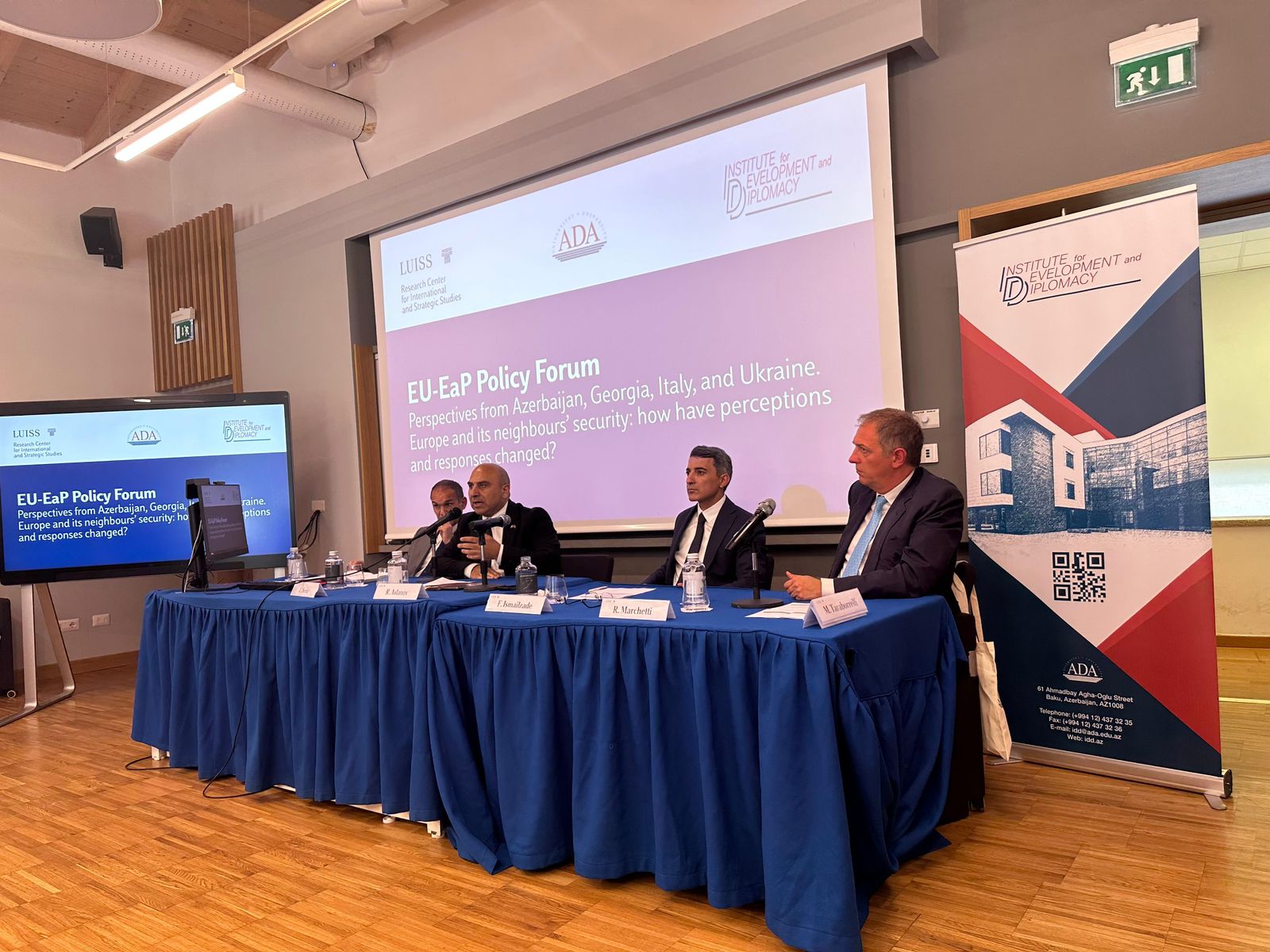 Romada ADA–Luiss Forumu keçirilib (FOTO)