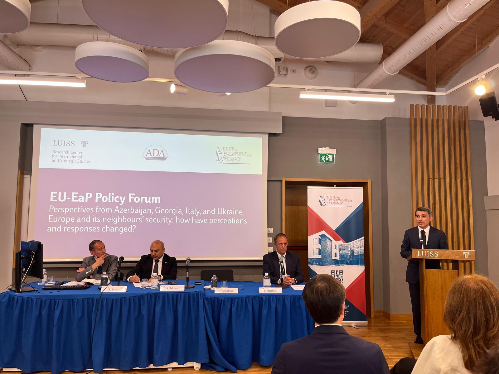 Romada ADA–Luiss Forumu keçirilib (FOTO)