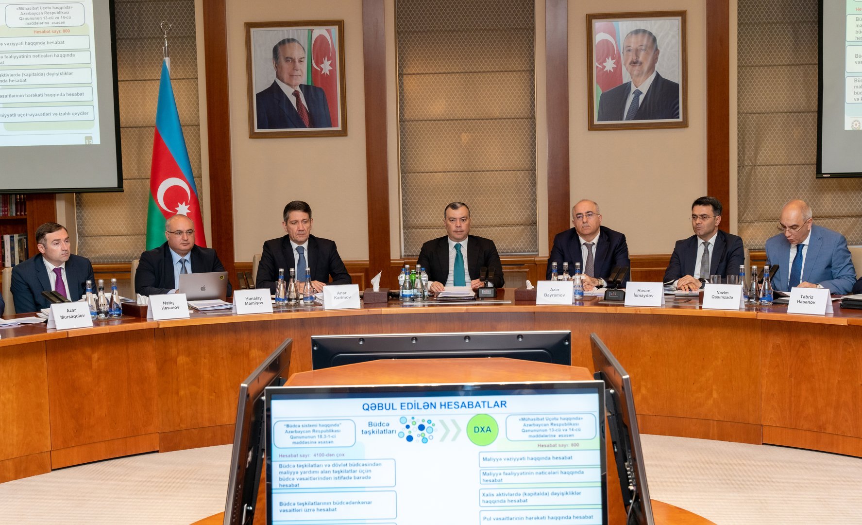 Maliyyə Nazirliyində kollegiya iclası keçirilib (FOTO)