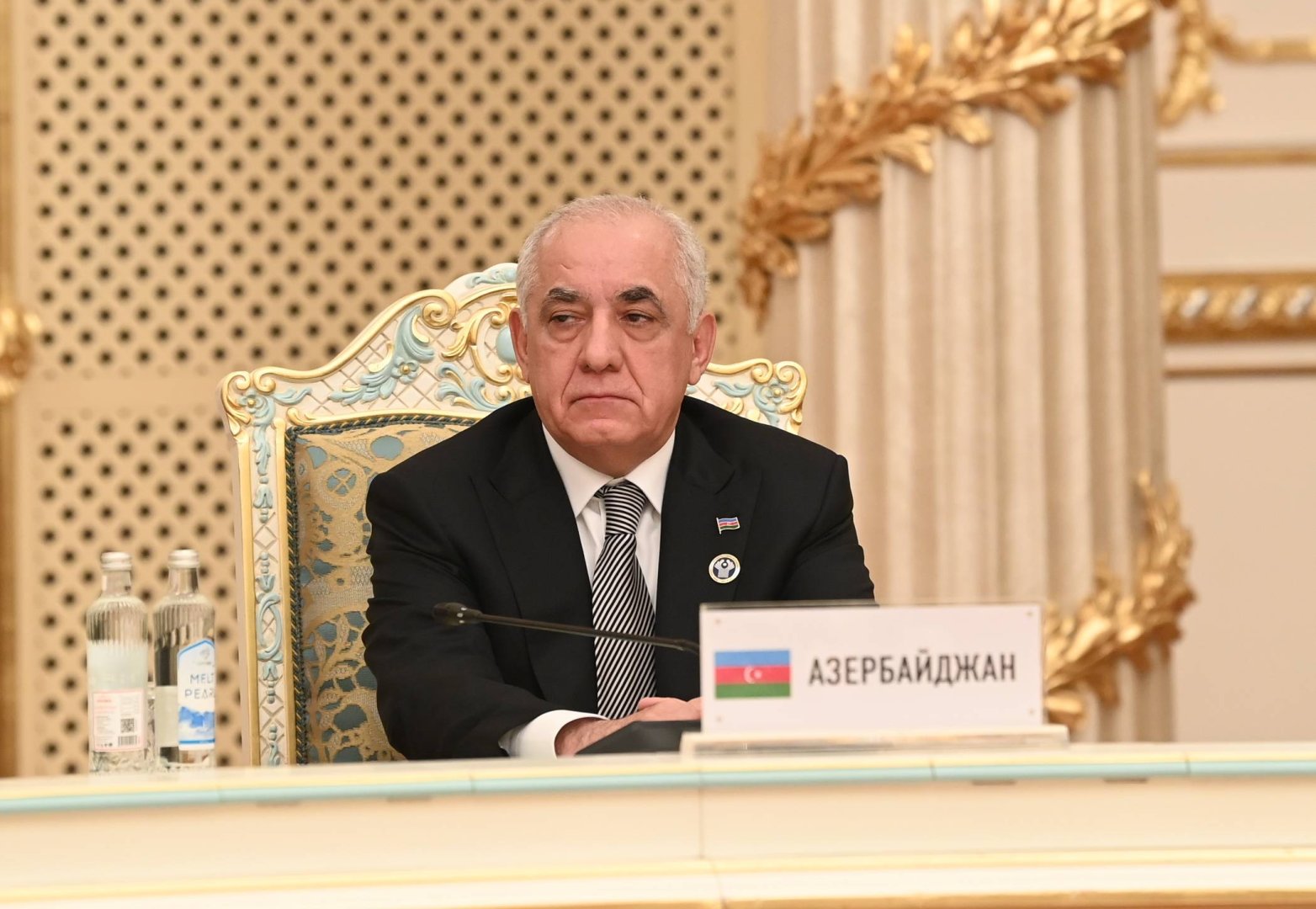 Əli Əsədov MDB Hökumət Başçıları Şurasının üzvlərinin Tacikistan Prezidenti ilə görüşündə iştirak edib (FOTO)