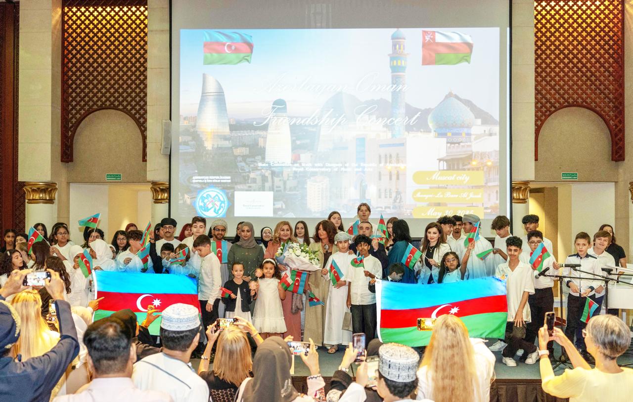 Muskat şəhərində Azərbaycan-Oman Dostluq konserti keçirilib (FOTO)