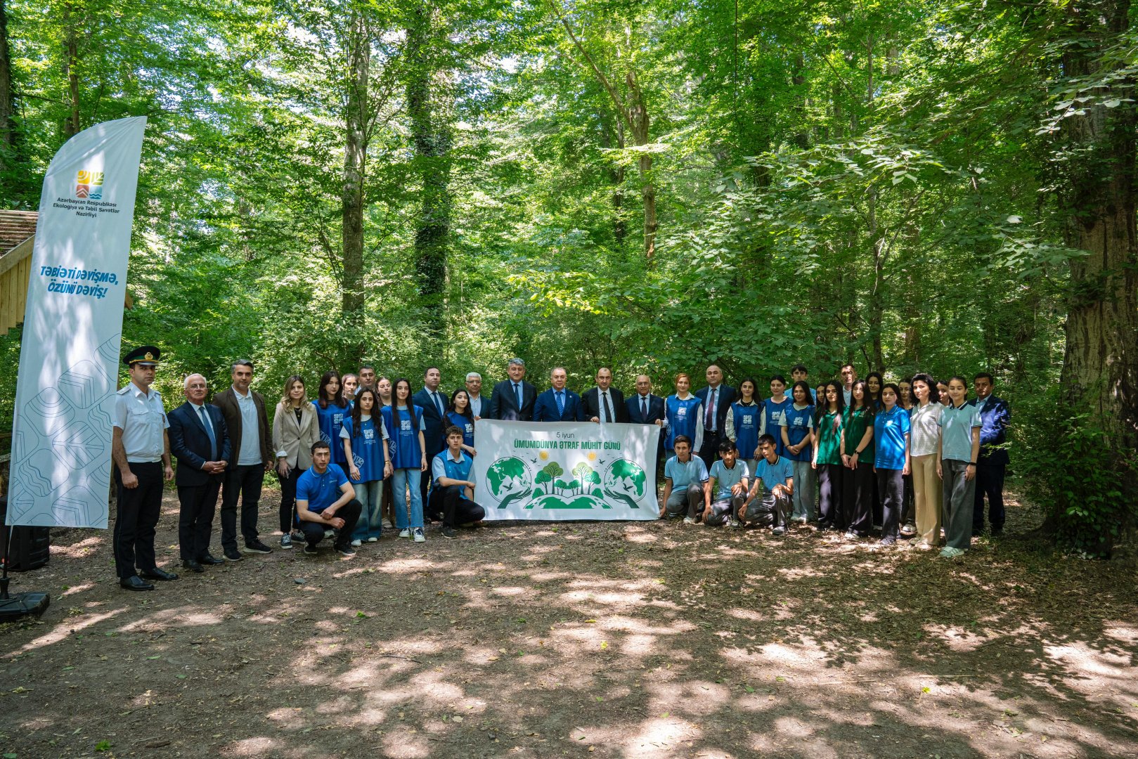 Ümumdünya Ətraf Mühit Günü Samur-Yalama Milli Parkında qeyd olunub (FOTO)