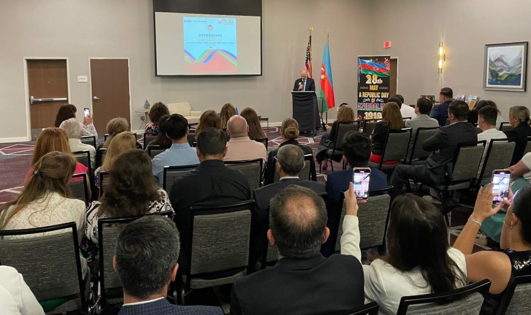 Texasda 28 May – Müstəqillik Günü qeyd olunub (FOTO)