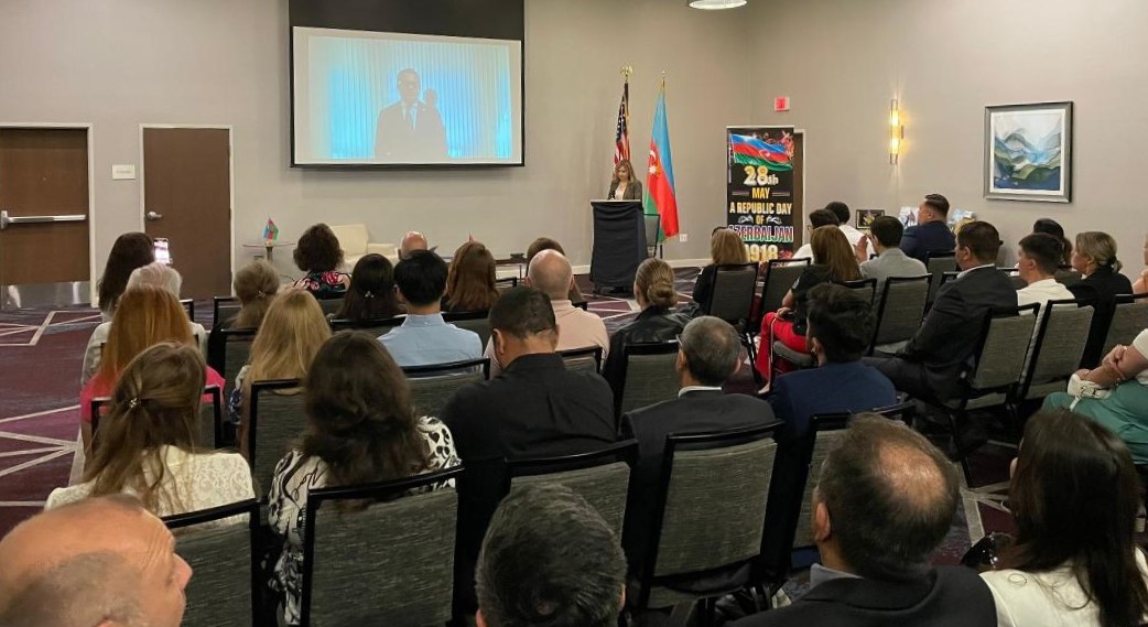 Texasda 28 May – Müstəqillik Günü qeyd olunub (FOTO)