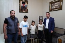 “PAŞA Holding” Qurban Bayramı münasibətilə şəhid övladlarına bayram sovqatları çatdırır (FOTO)