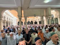 Əjdərbəy məscidində bayram namazı qılınıb (FOTO)