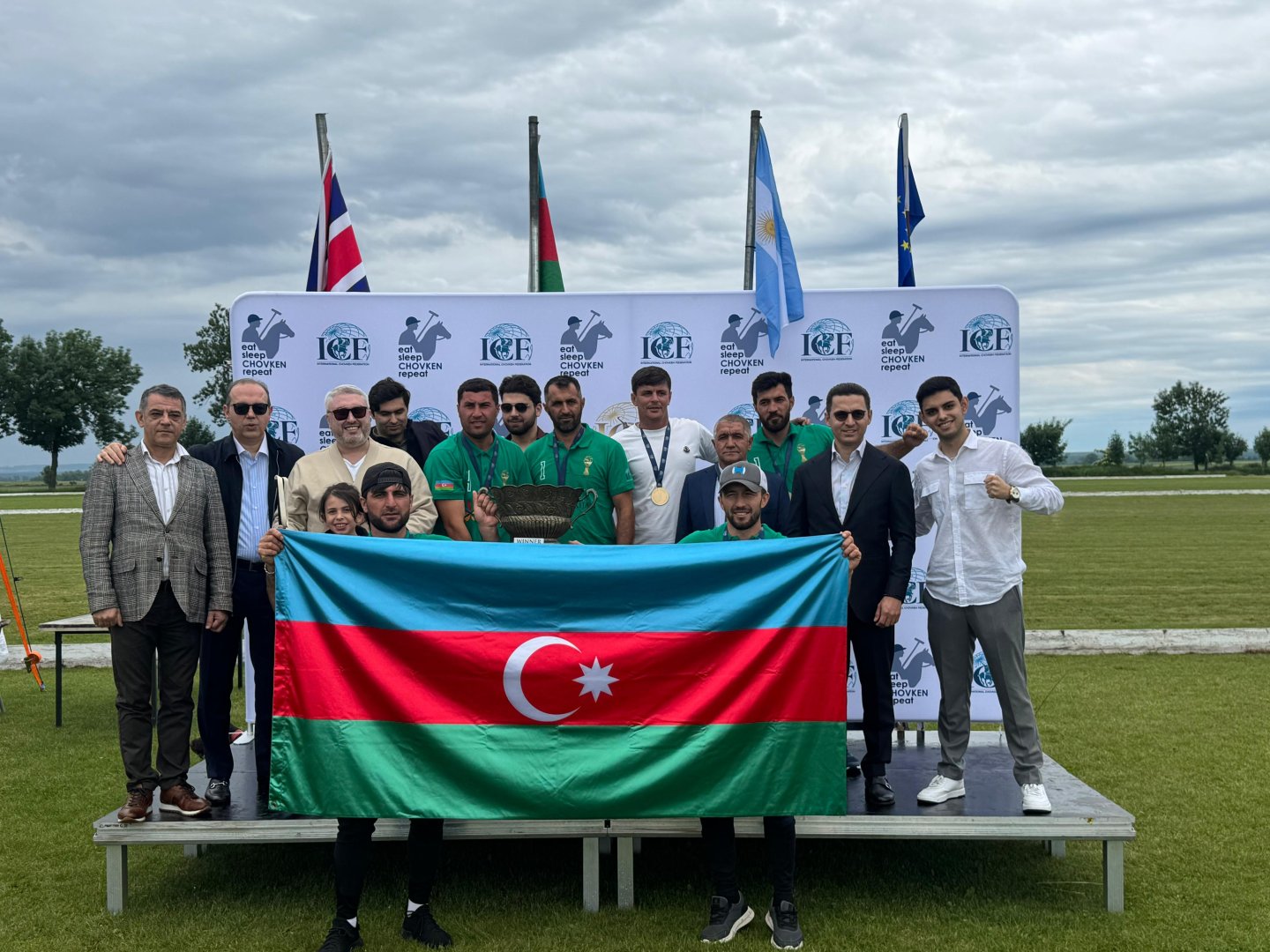 Çövkən üzrə Azərbaycan millisi ilk dəfə Avropa çempionu olub (FOTO/VİDEO)