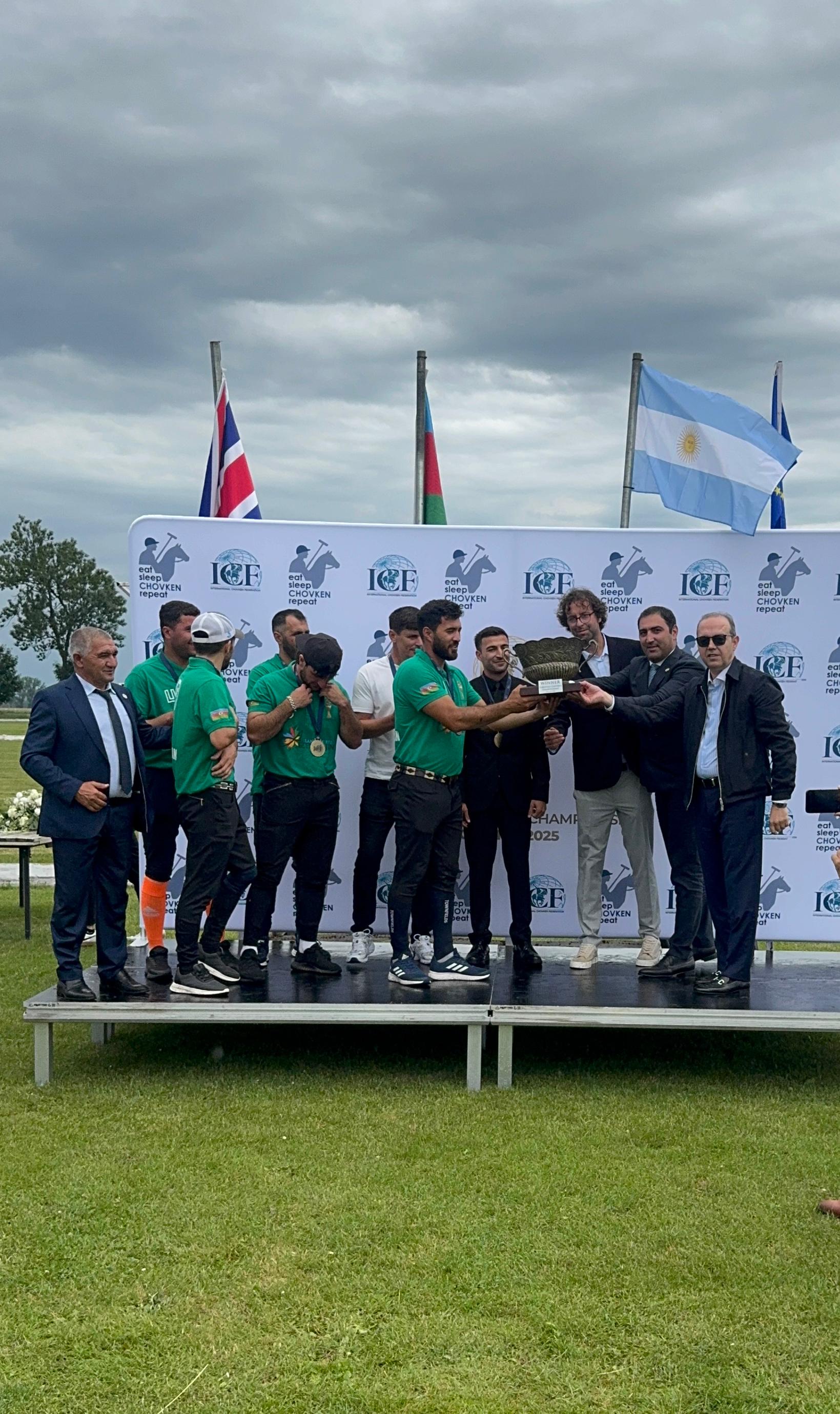 Çövkən üzrə Azərbaycan millisi ilk dəfə Avropa çempionu olub (FOTO/VİDEO)