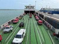 “Pekin–Paris” 2025 rallisinin iştirakçıları “Azərbaycan” gəmi-bərəsi ilə Bakıya çatdırılıb (FOTO)