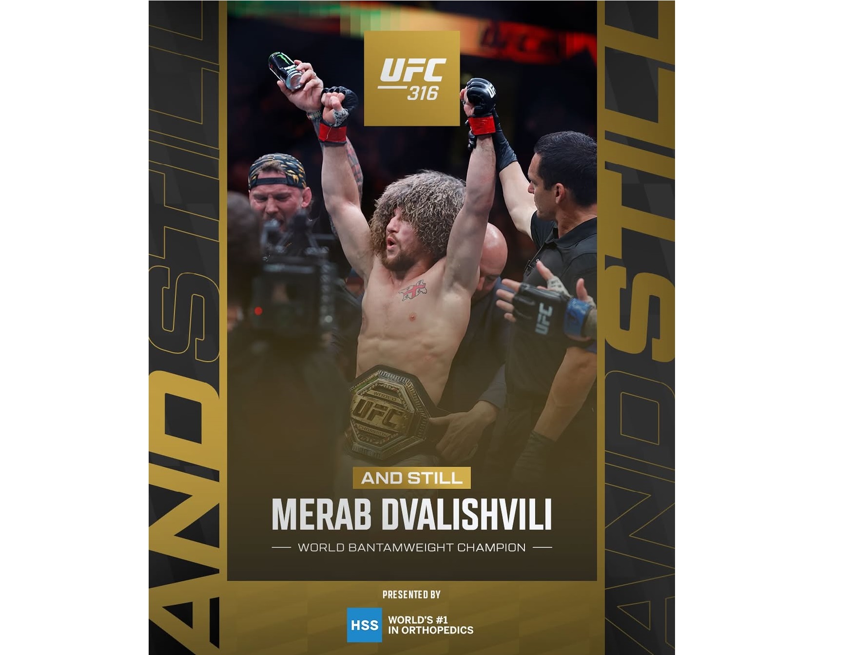 Gürcüstanlı idmançı UFC çempionu titulunu qoruyub