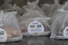Azərbaycan Qurban bayramı münasibətilə Suriyada xeyriyyə aksiyası keçirib (FOTO)