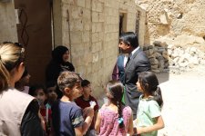 Azərbaycan Qurban bayramı münasibətilə Suriyada xeyriyyə aksiyası keçirib (FOTO)