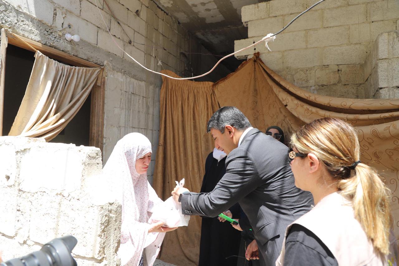 Azərbaycan Qurban bayramı münasibətilə Suriyada xeyriyyə aksiyası keçirib (FOTO)