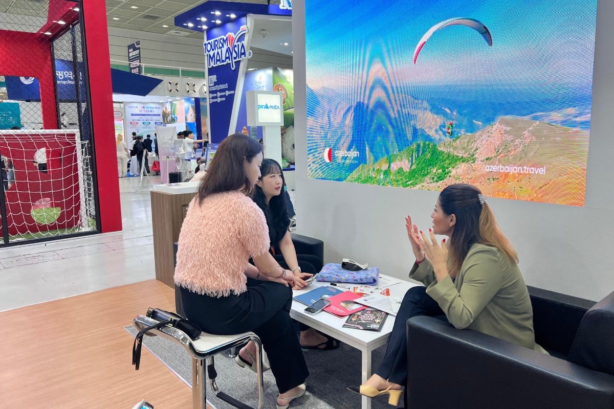 Azərbaycanın turizm potensialı Koreya Respublikasında təqdim olunur (FOTO)