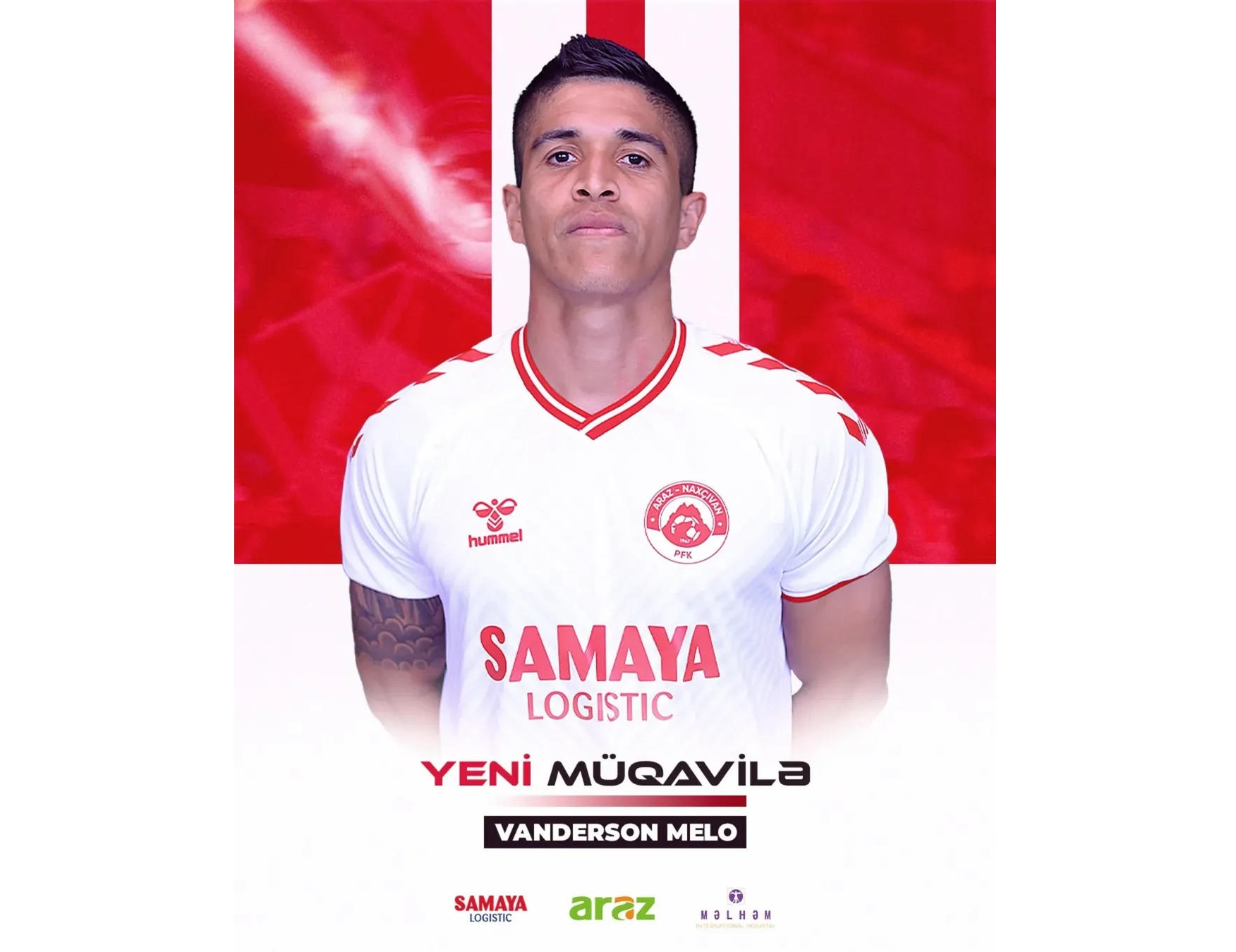 “Araz-Naxçıvan” daha bir futbolçu ilə müqaviləni yeniləyib