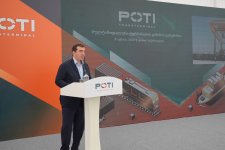 Azərbaycanın iştirakı ilə Potidə konteyner terminalının rəsmi açılışı olub (FOTO)