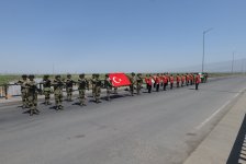Türkiyə hərbçiləri təlimdə iştirak etmək üçün Azərbaycana yola düşüblər (FOTO)