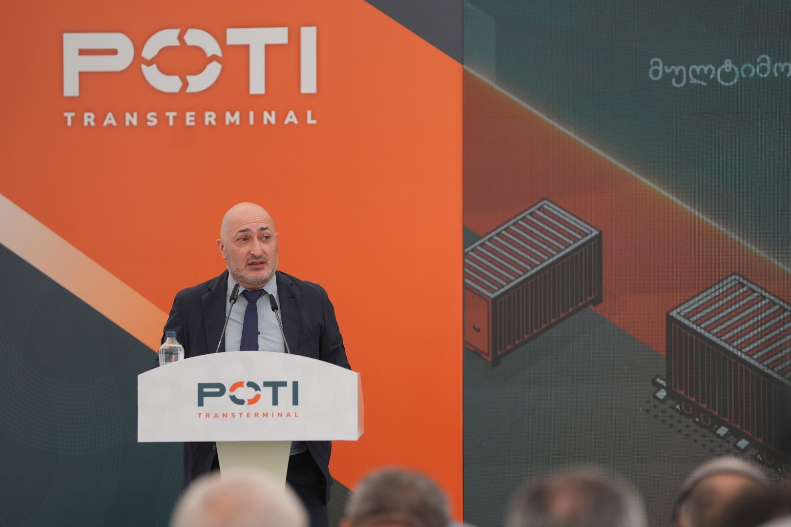Azərbaycanın iştirakı ilə Potidə konteyner terminalının rəsmi açılışı olub (FOTO)