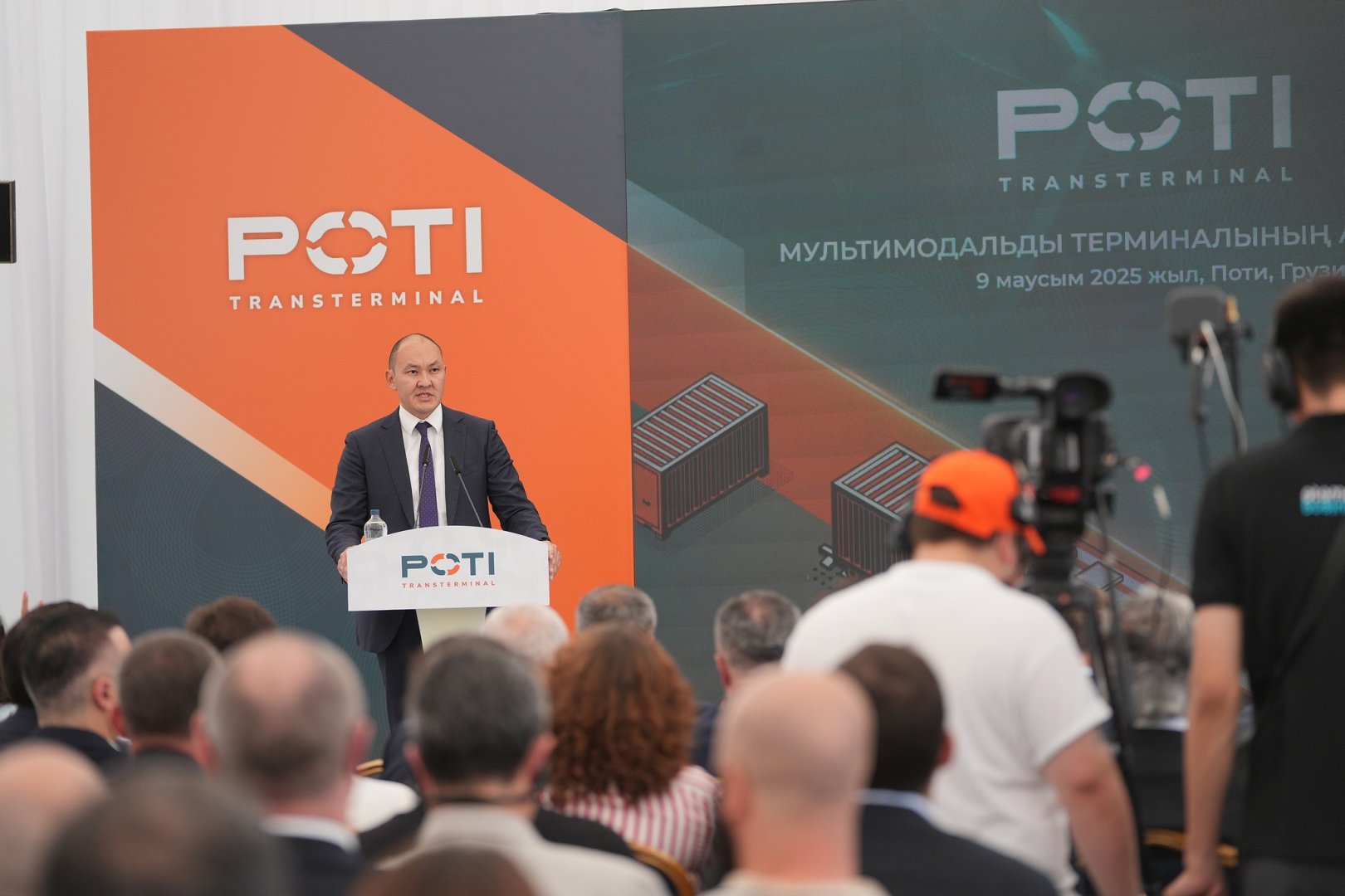 Azərbaycanın iştirakı ilə Potidə konteyner terminalının rəsmi açılışı olub (FOTO)