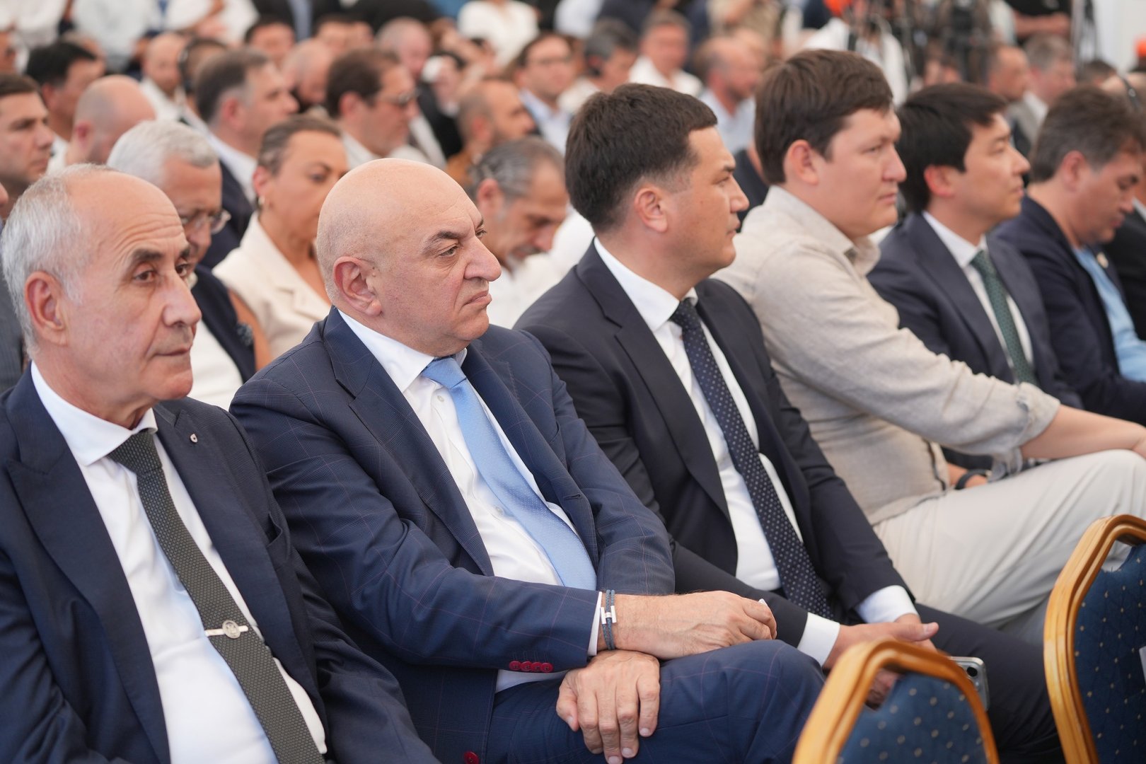 Azərbaycanın iştirakı ilə Potidə konteyner terminalının rəsmi açılışı olub (FOTO)