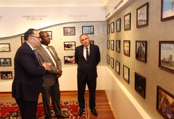 Baş prokuror Keniya səfirliyində olub, iki ölkə arasında əməkdaşlıq istiqamətləri müzakirə edilib (FOTO)