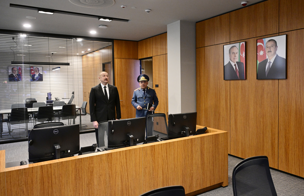 Prezident İlham Əliyev Dövlət Gömrük Komitəsinin yeni inzibati binasının açılışında iştirak edib (FOTO/VİDEO)