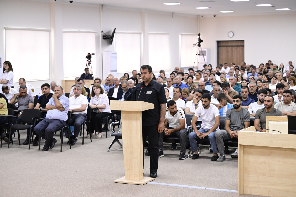 Ruben Vardanyanın məhkəməsində zərərçəkmişlər və zərərçəkmişlərin hüquqi varisləri ifadə veriblər (FOTO)