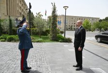 Prezident İlham Əliyev Dövlət Gömrük Komitəsinin yeni inzibati binasının açılışında iştirak edib (FOTO/VİDEO)