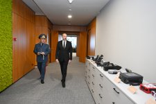 Prezident İlham Əliyev Dövlət Gömrük Komitəsinin yeni inzibati binasının açılışında iştirak edib (FOTO/VİDEO)
