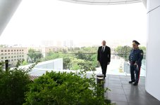 Prezident İlham Əliyev Dövlət Gömrük Komitəsinin yeni inzibati binasının açılışında iştirak edib (FOTO/VİDEO)