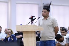 Ruben Vardanyanın məhkəməsində zərərçəkmişlər və zərərçəkmişlərin hüquqi varisləri ifadə veriblər (FOTO)