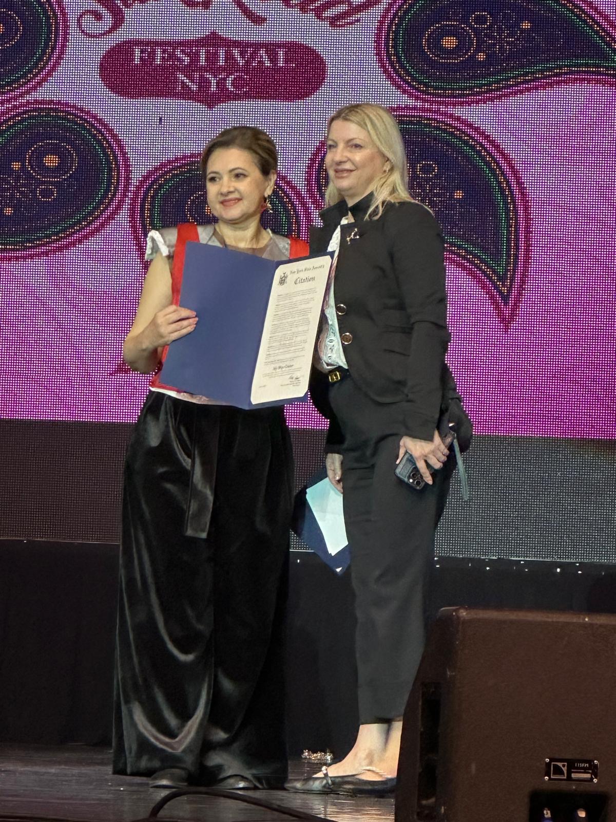 Nyu Yorkda “İpək Yolu–2025” beynəlxalq festivalı keçirilib (FOTO)