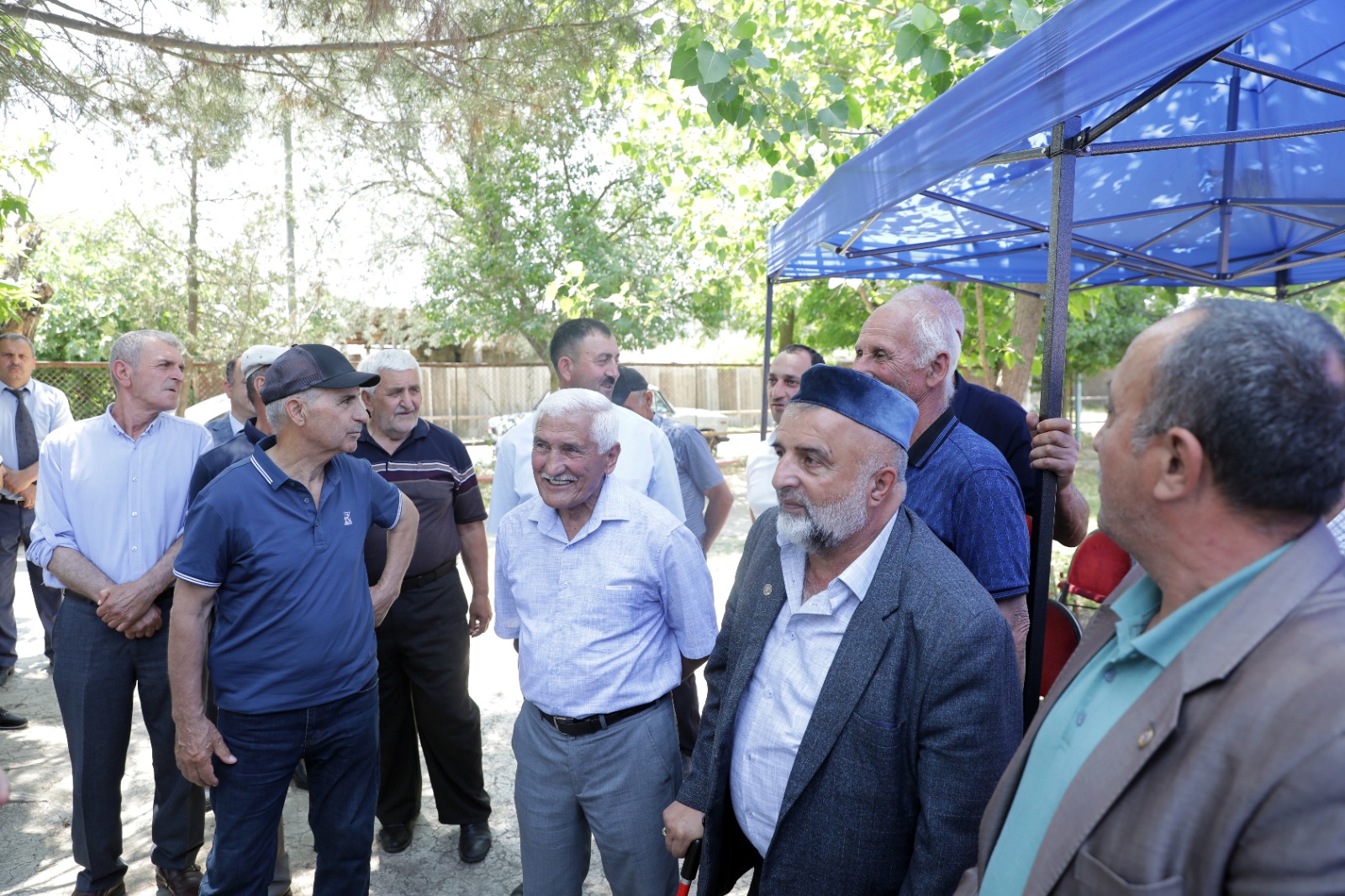 Xaçmaz İcra Hakimiyyətinin başçısı növbəti səyyar qəbul keçirib (FOTO)