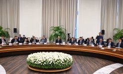 Daşkənddə Azərbaycan və Özbəkistan Baş nazirlərinin görüşü keçirilib (FOTO)