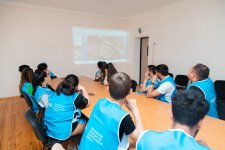 Heydər Əliyev Fondunun vitse-prezidenti Leyla Əliyevanın təşəbbüsü ilə Xızı rayonunda keçirilən “Gənc arıçı” layihəsinin təlim mərhələsi yekunlaşıb (FOTO)