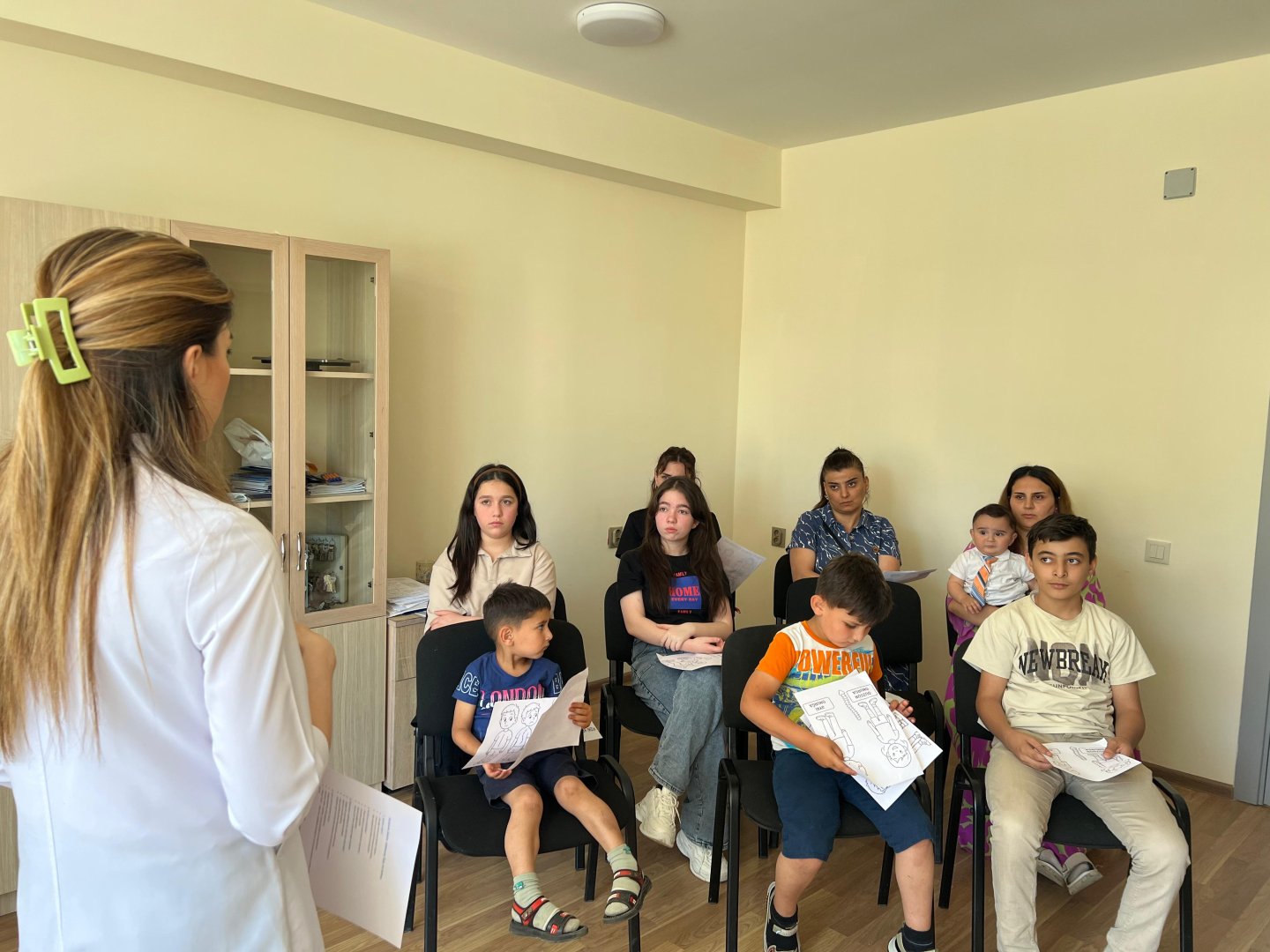 Səhiyyə Nazirliyinin səyyar tibbi aksiyaları Xankəndi və Xocalıda (FOTO)