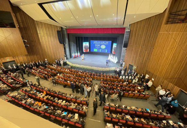 Azərbaycan nümayəndə heyəti Urmiya şəhərində beynəlxalq konfransda iştirak edib (FOTO)