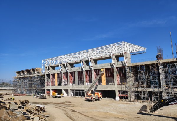 Gəncə Şəhər Stadionunda görülən işlər açıqlanıb