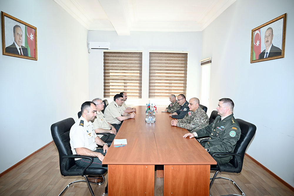 Azərbaycan və Gürcüstan arasında hərbi tibb sahəsində əməkdaşlıq müzakirə edilib (FOTO)