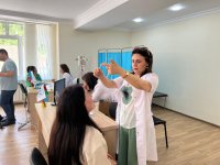 Səhiyyə Nazirliyinin səyyar tibbi aksiyaları Xankəndi və Xocalıda (FOTO)