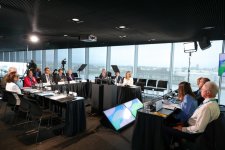 Heydər Əliyev Fondunun vitse-prezidenti Leyla Əliyeva ÜST-nin yüksək səviyyəli tədbirində videokonfrans formatında iştirak edib (FOTO)