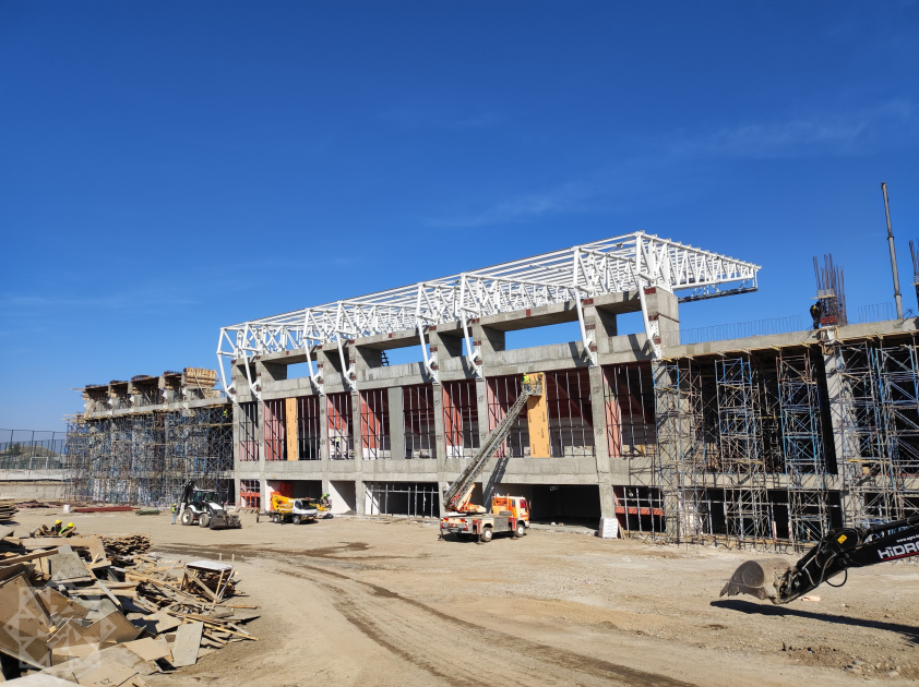 Gəncə Şəhər Stadionunda görülən işlər açıqlanıb