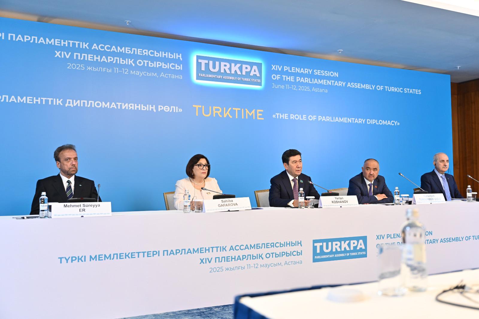 TÜRKPA ortaq maraqlarımızı reallaşdırmağa imkan verən mühüm platformadır - Milli Məclisin sədri