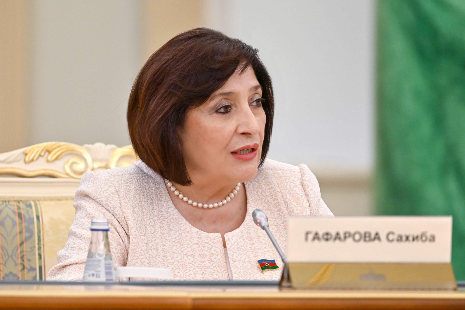 Qazaxıstan Prezidenti TÜRKPA-ya üzv olan ölkələrin parlament sədrləri ilə görüşüb (FOTO)