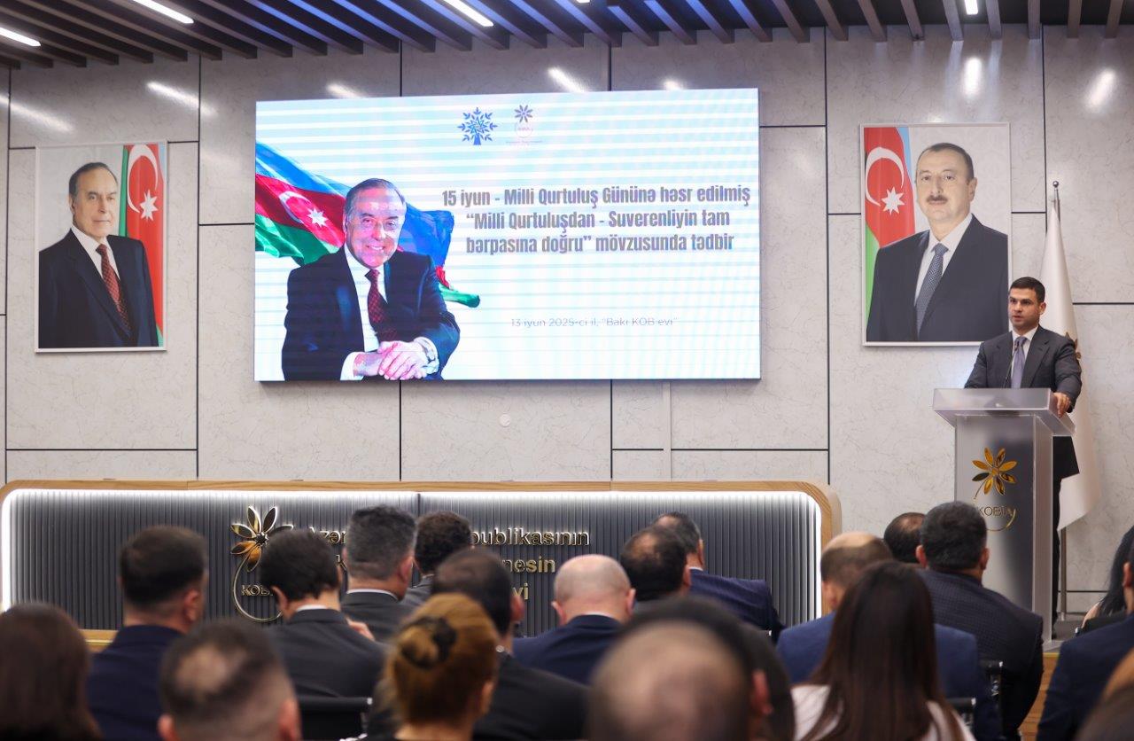 KOBİA-da 15 iyun – Milli Qurtuluş Günü ilə bağlı tədbir keçirilib (FOTO)
