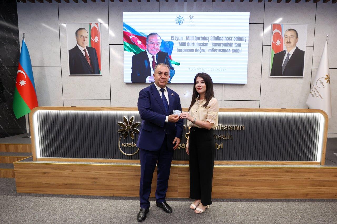 KOBİA-da 15 iyun – Milli Qurtuluş Günü ilə bağlı tədbir keçirilib (FOTO)