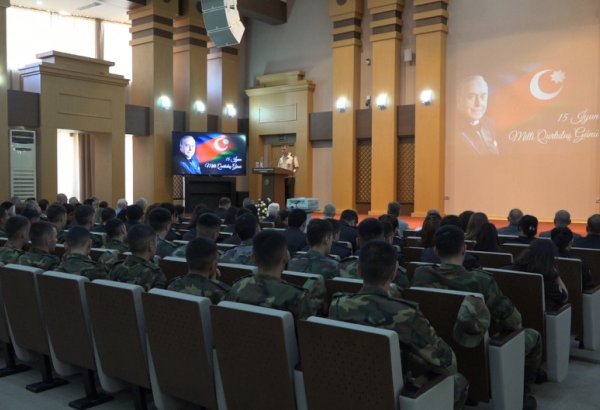 Fövqəladə Hallar Nazirliyi Milli Qurtuluş Gününə həsr olunmuş tədbir keçirib (FOTO)